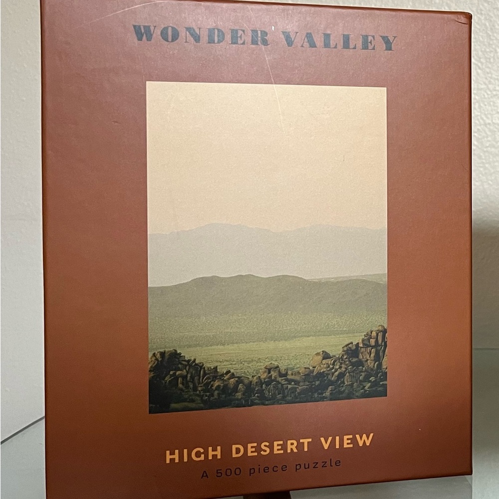 Wonder Valley High Desert View Puzzle - 500 pieces